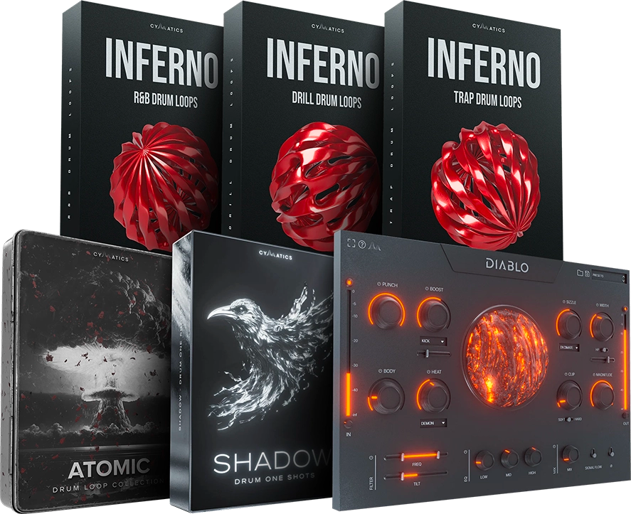 Cymatics on sale drum loops