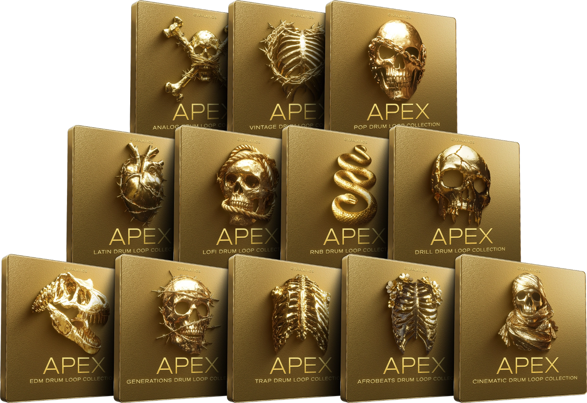 Cymatics APEX Drums sample pack