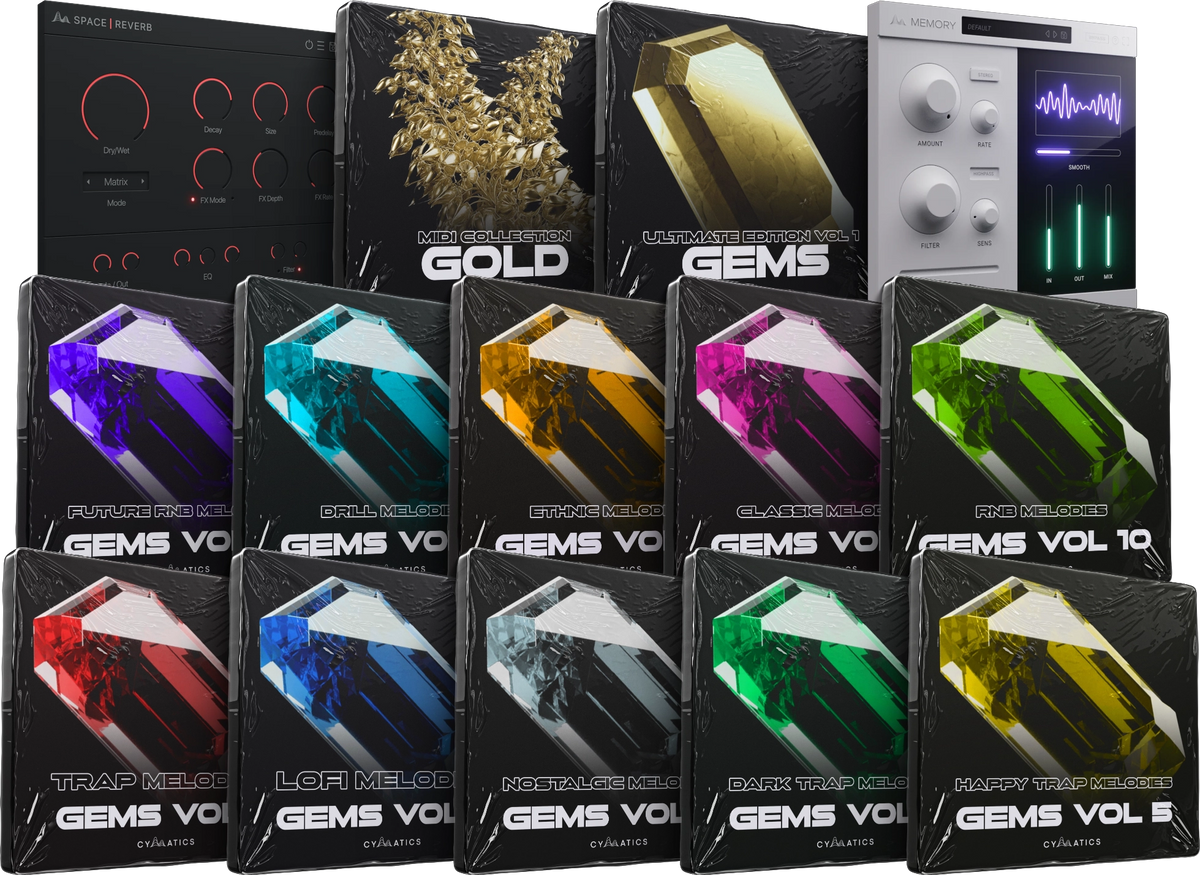 Gems Bundle 1 to 10 – Cymatics.fm
